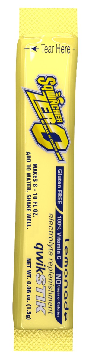 Sqwincher .06 Ounce Lemonade Flavor Qwik Stik ZERO Po KPG159060203 for sale online at autumn supply