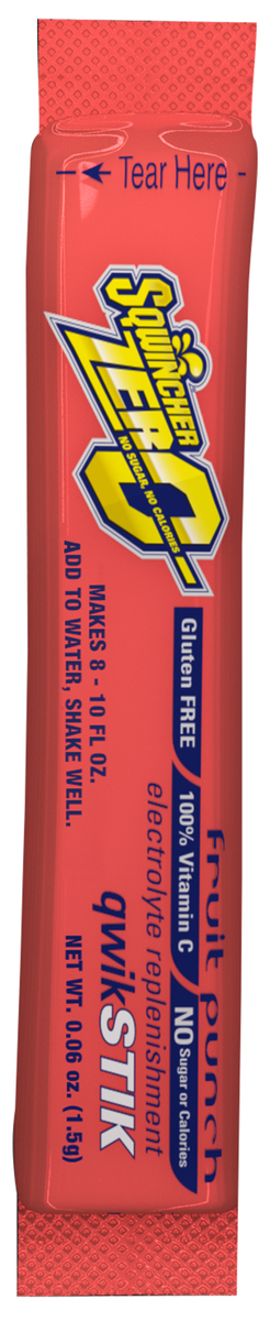 Sqwincher .06 Ounce Fruit Punch Flavor Qwik Stik ZERO KPG159060202 for sale online at autumn supply