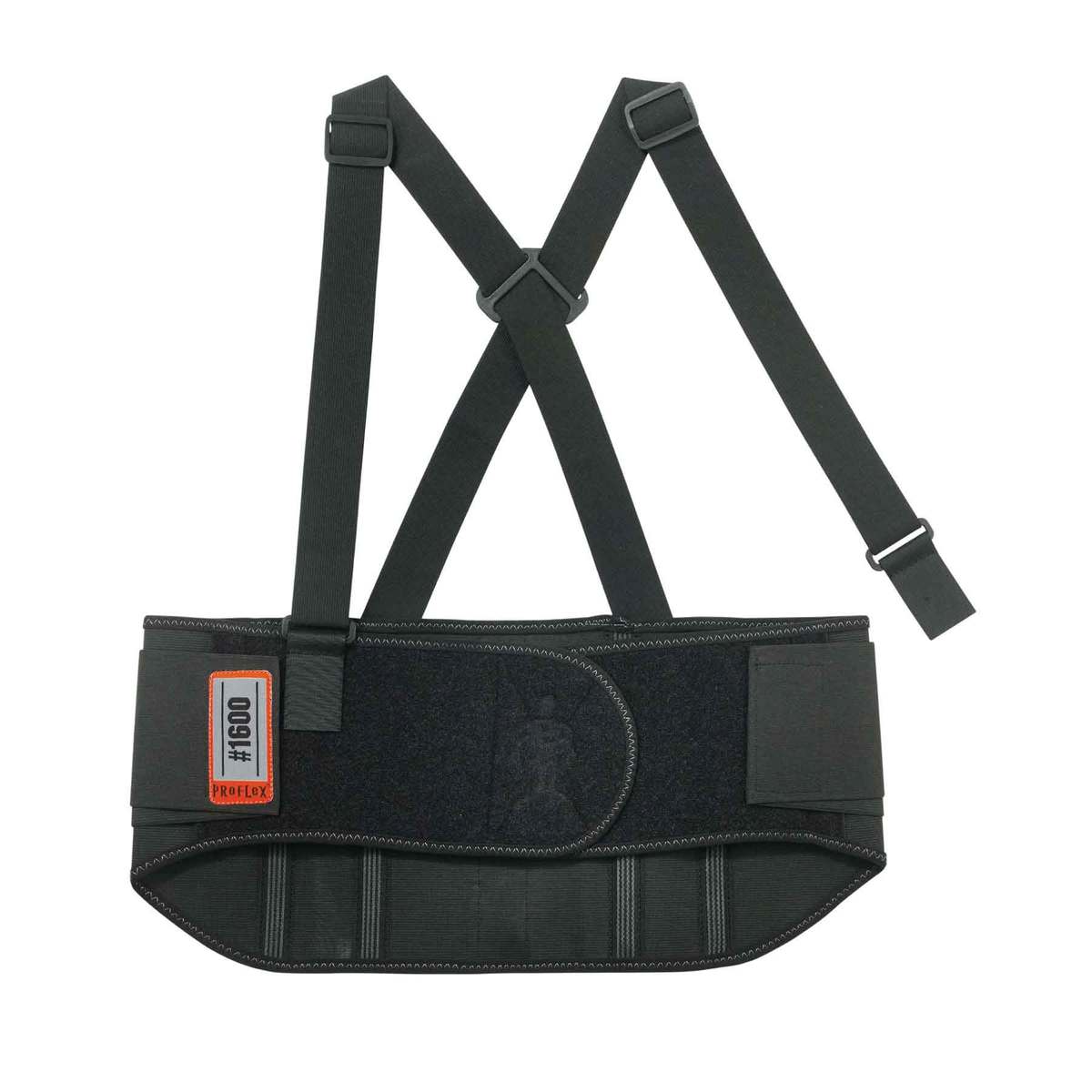 Ergodyne 3X Black ProFlex 1600 Elastic Back Support E5711107 for sale online at autumn supply