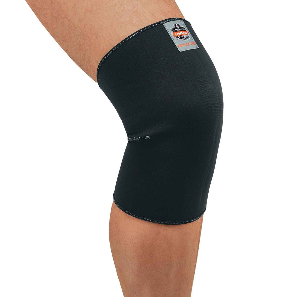 Ergodyne Small Black ProFlex® 600 Single-Layer Neoprene Knee Sleeve