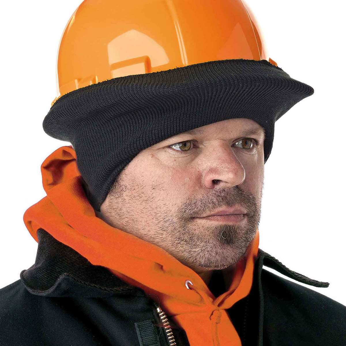 Ergodyne Black NFerno 6810 Polyester Knit Stretch Cap E5716810 for sale online at autumn supply