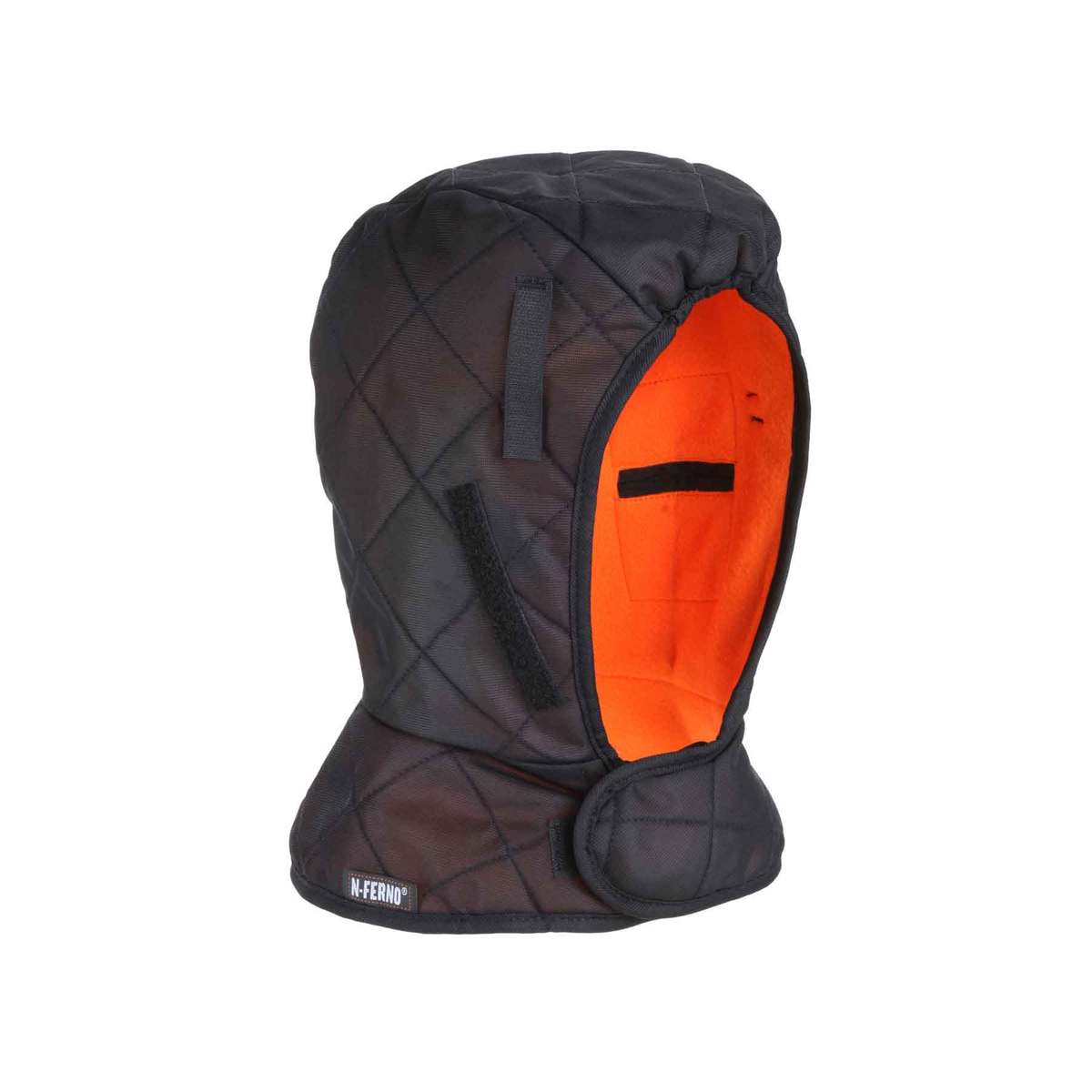 Ergodyne® Black N-Ferno® 6867 Quilted Polyester Winter Liner With Hook And Loop Closure