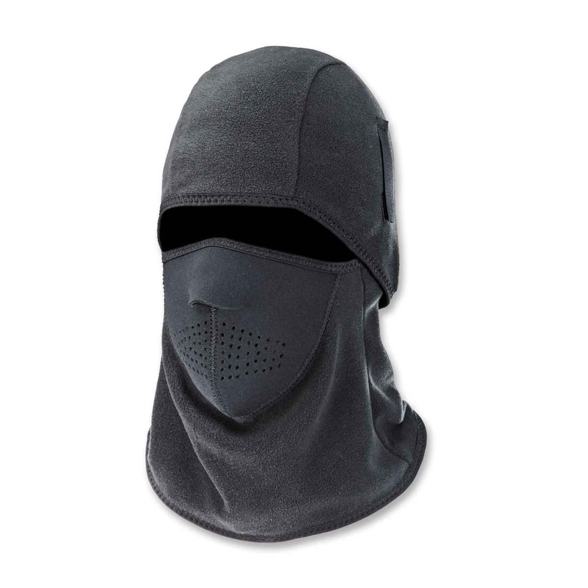 Ergodyne® Black N-Ferno® 6827 Polyester Fleece With Neoprene Mask Balaclava