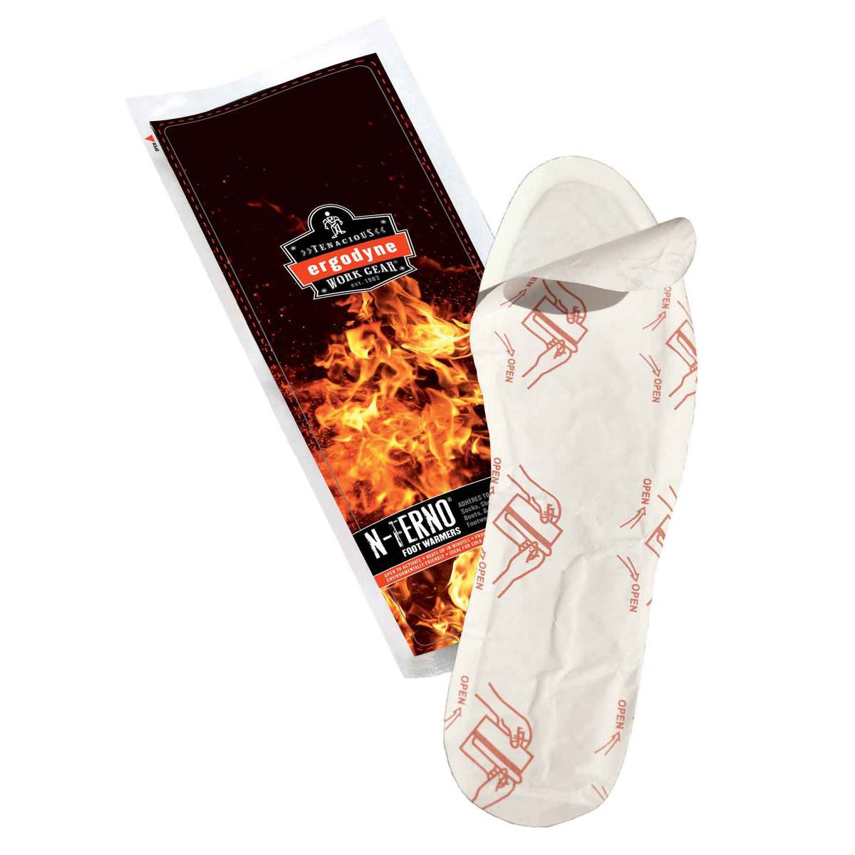 Ergodyne® White Iron Powder Foot Warming Pack