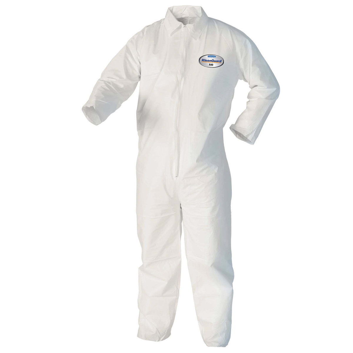 Kimberly-Clark Professional™ X-Large White KleenGuard™ A40 Film Laminate Disposable Coveralls (Availability restrictions apply.)