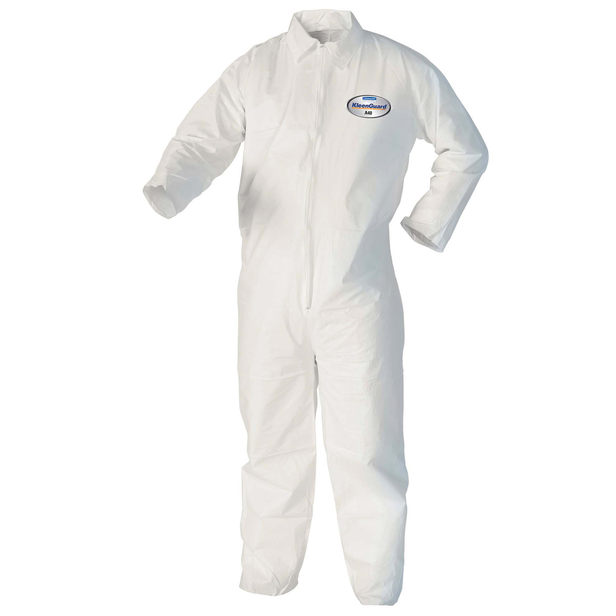 Kimberly-Clark Professional™ 2X White KleenGuard™ A40 Film Laminate Disposable Coveralls (Availability restrictions apply.)