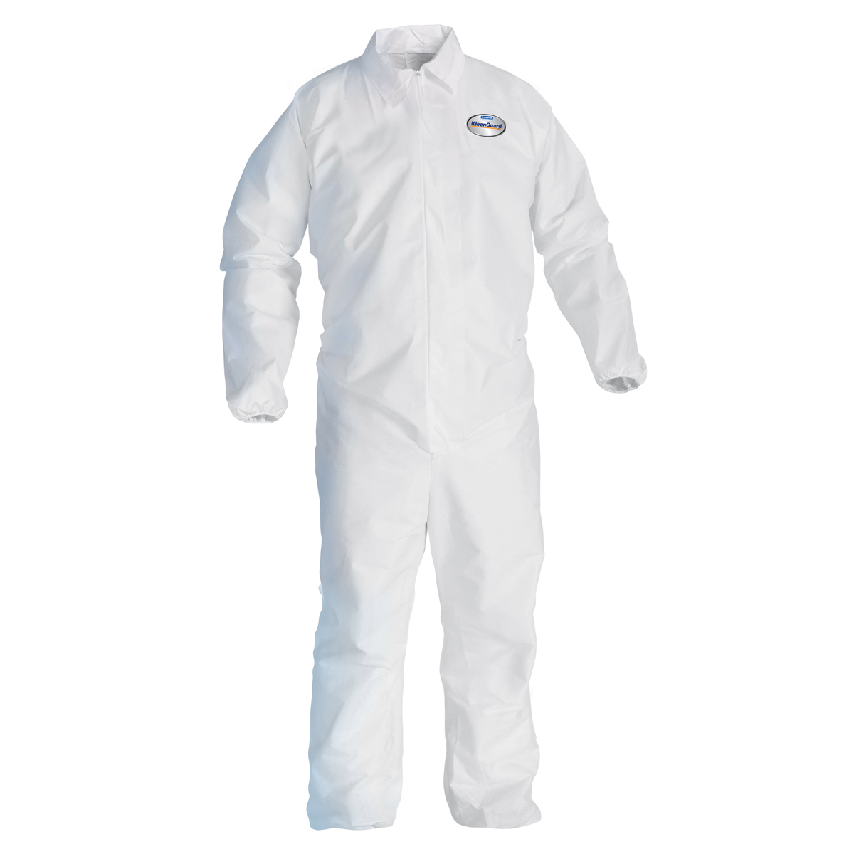 Kimberly-Clark Professional* Medium White KleenGuard™ A40 Film Laminate Disposable Coveralls (Availability restrictions apply.)