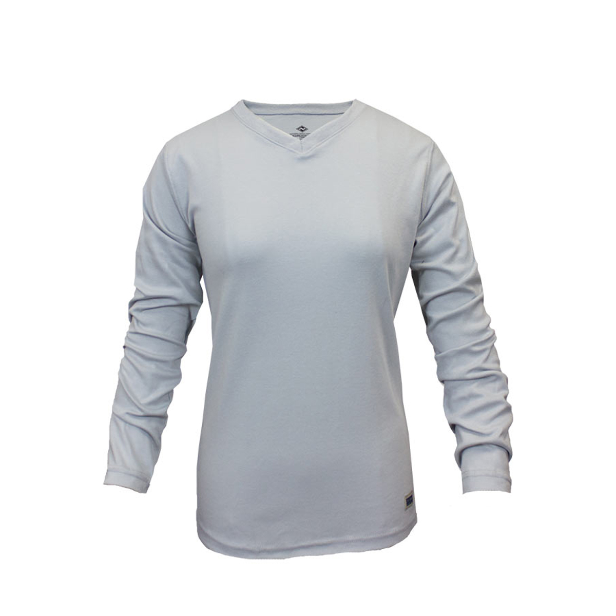 National Safety Apparel Medium Gray FR Classic Cotton™ Long Sleeve Flame Resistant T-Shirt National Safety Apparel Medium Gray FR Classic Cotton™ Long Sleeve Flame Resistant T-Shirt