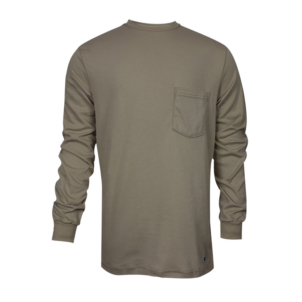 National Safety Apparel X-Large Khaki FR Classic Cotton™ Long Sleeve Flame Resistant T-Shirt National Safety Apparel X-Large Khaki FR Classic Cotton™ Long Sleeve Flame Resistant T-Shirt