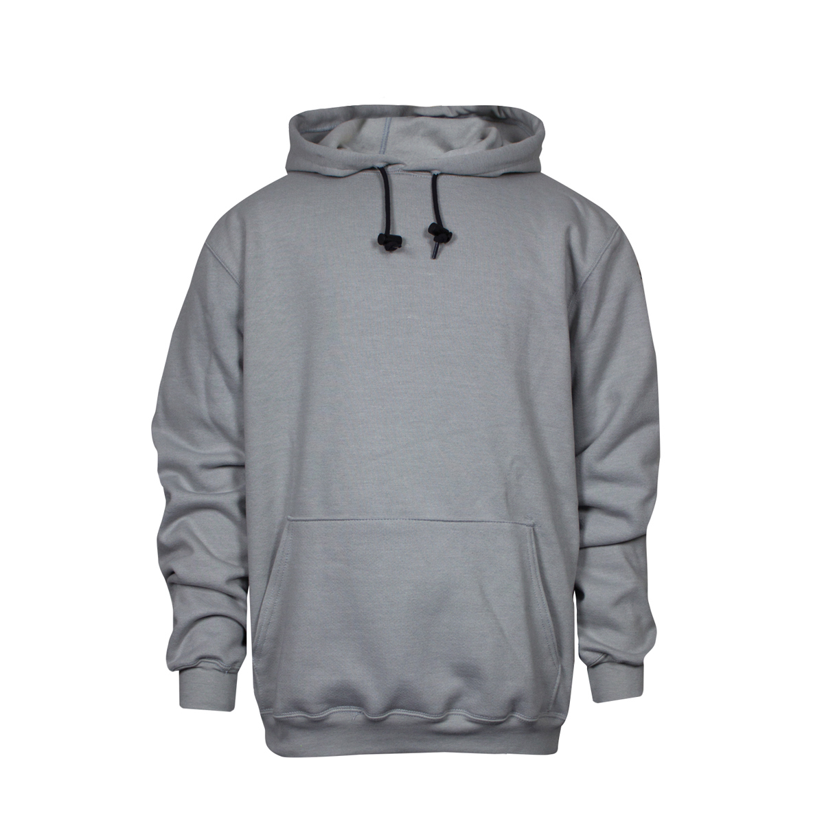 National Safety Apparel 2X Gray Modacrylic Blend Fleece Heavyweight Pullover Flame Resistant Hooded Sweatshirt National Safety Apparel 2X Gray Modacrylic Blend Fleece Heavyweight Pullover Flame Resistant Hooded Sweatshirt