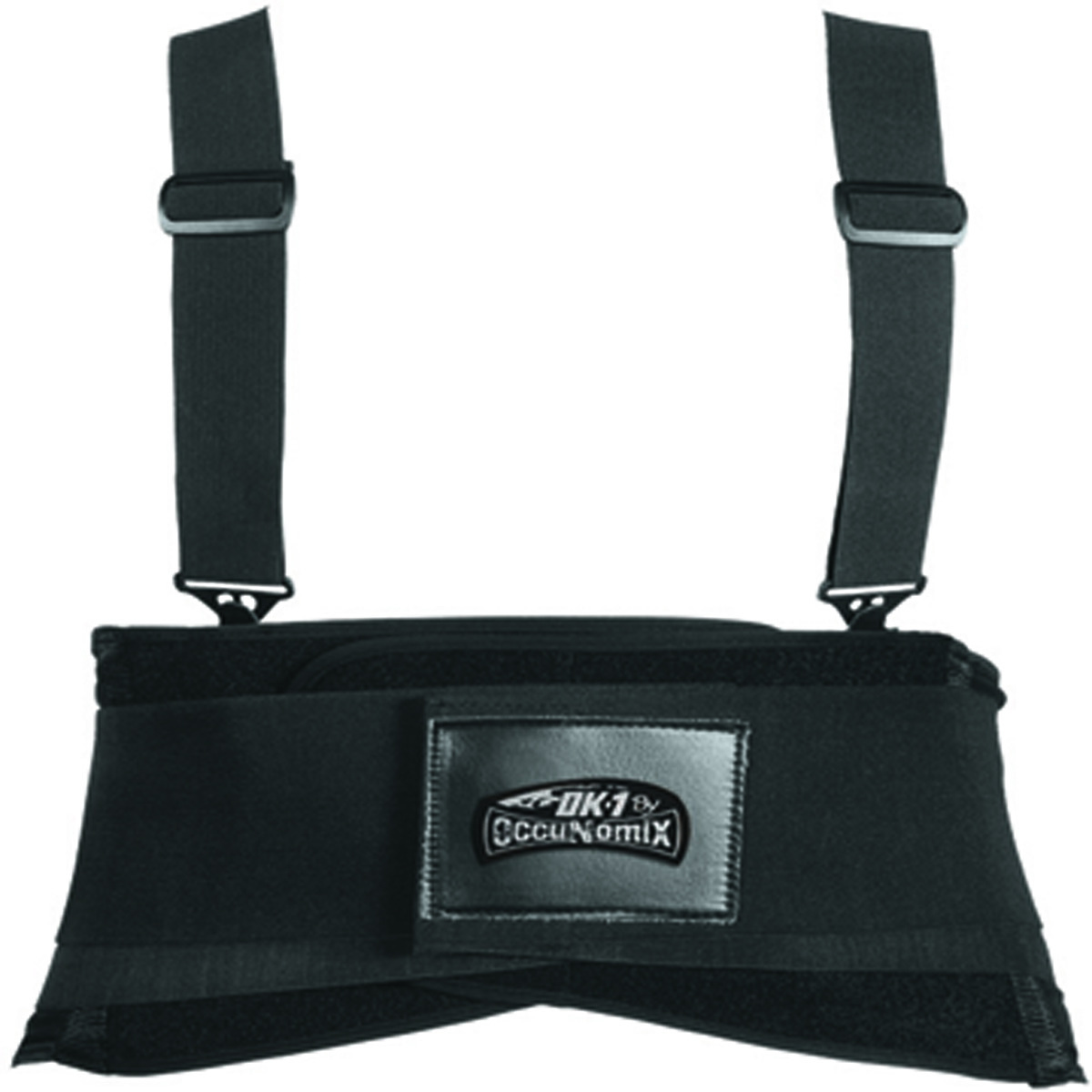 OccuNomix Large Black OK1 PolyesterRubber Back Support OCCOK-200SLG for sale online at autumn supply