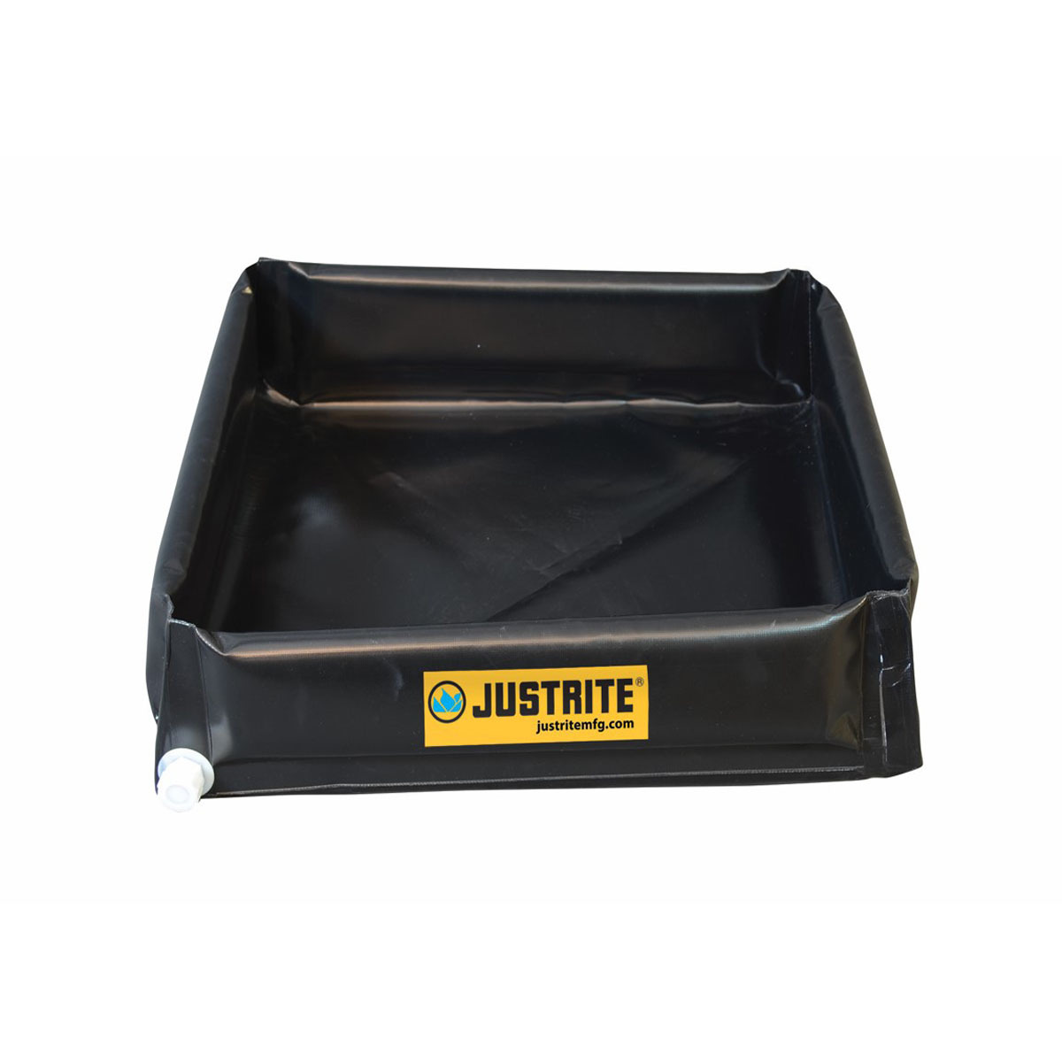 Justrite 3 X 3 X 6 Black PVC Coated Fabric MiniBerm F JTR28442 for sale online at autumn supply