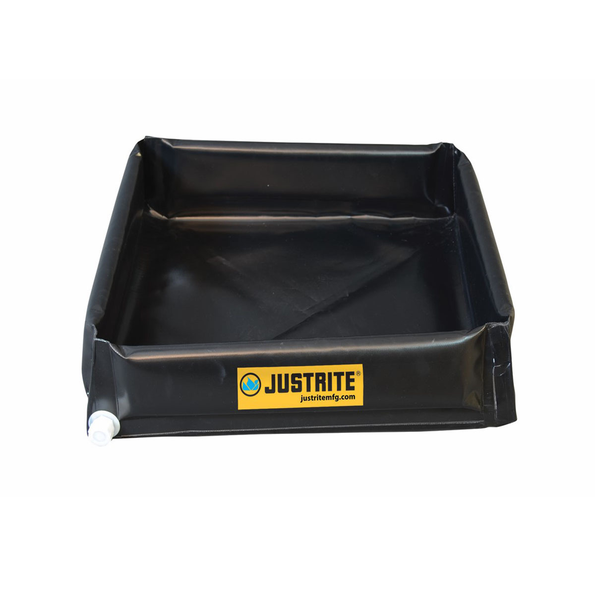 Justrite 4 X 4 X 6 Black PVC Coated Fabric MiniBerm F JTR28444 for sale online at autumn supply