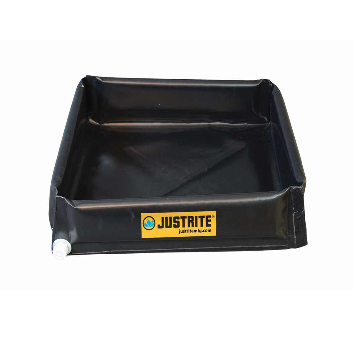 Justrite 4 X 5 X 6 Black PVC Coated Fabric MiniBerm F JTR28446 for sale online at autumn supply