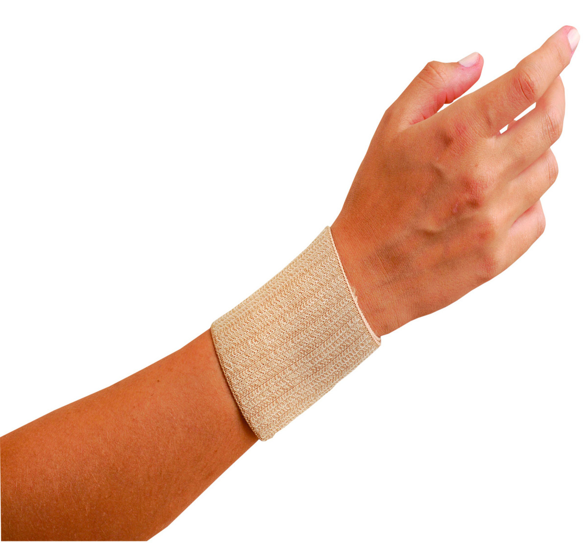 OccuNomix One Size Fits Most Beige Wrist Assist™ Elastic Wrist Support Wrap