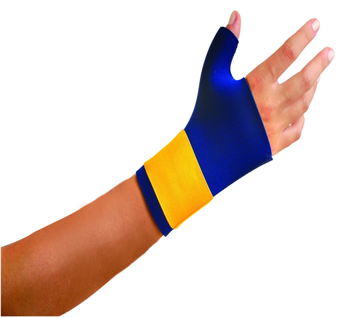 OccuNomix Small Blue Classic Neo Neoprene Thumb And Wrist Support