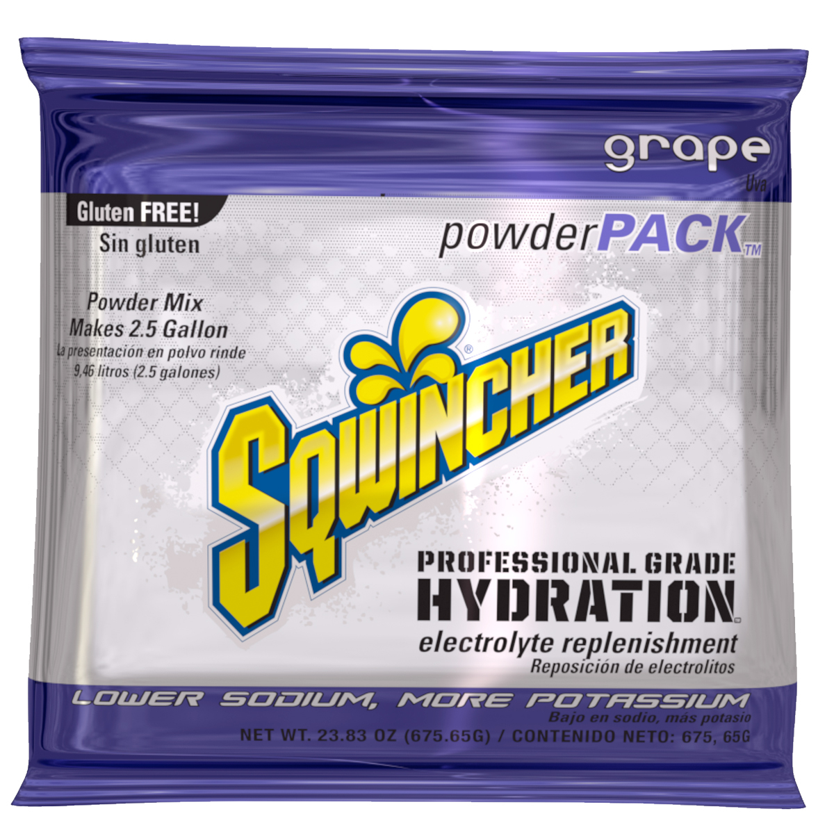Sqwincher 23.83 Ounce Grape Flavor Powder Pack Powder KPG159016046 for sale online at autumn supply