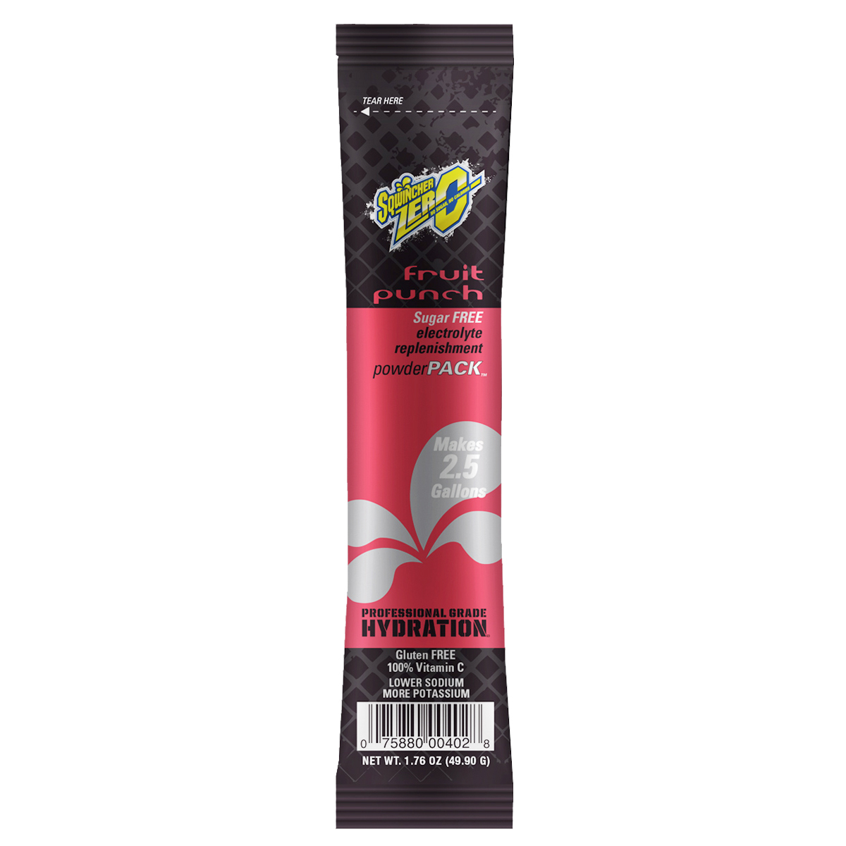Sqwincher 1.76 Ounce Fruit Punch Flavor Powder Pack Z KPG159016803 for sale online at autumn supply