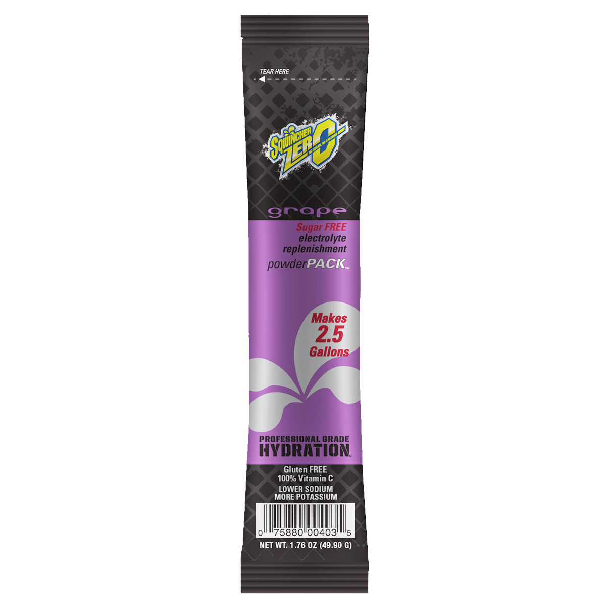 Sqwincher 1.76 Ounce Grape Flavor Powder Pack ZERO Po KPG159016804 for sale online at autumn supply