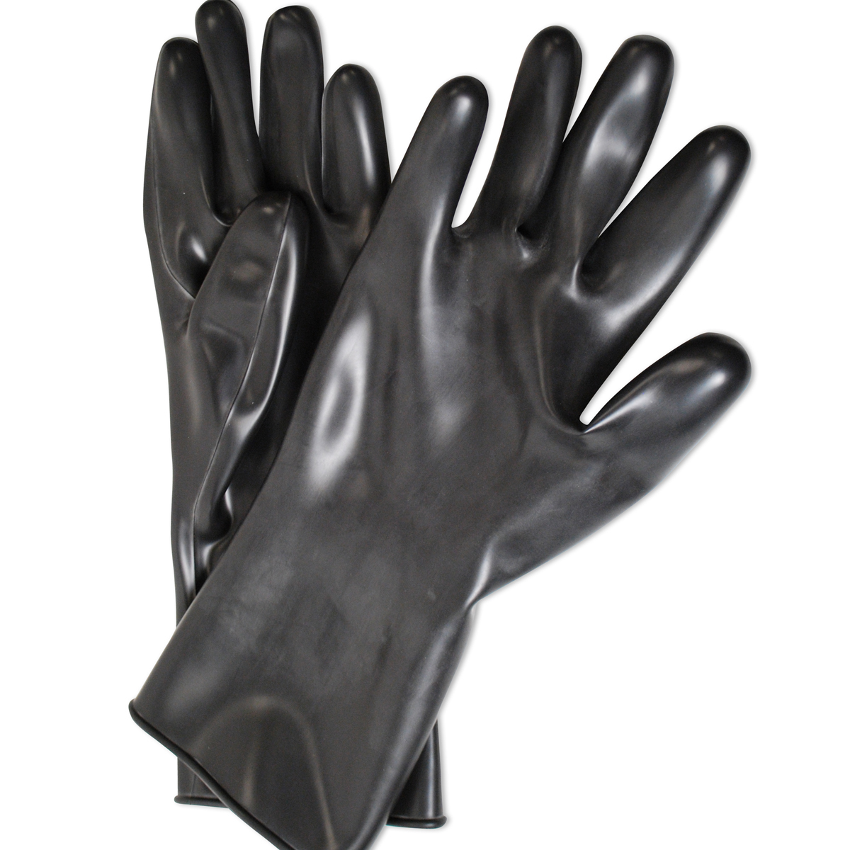 Honeywell Size 11 Black North® 28 mil Unsupported Viton® Chemical Resistant Gloves