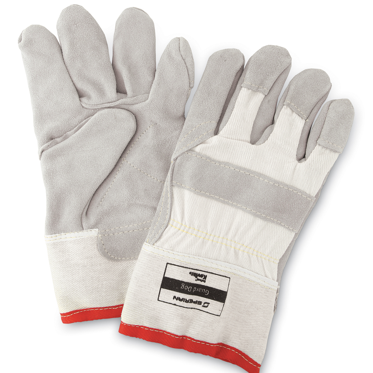 Honeywell One Size Fits Most GUARDDOG® 7 Gauge Leather And Canvas Cut Resistant Gloves With Leather Knuckle Strap