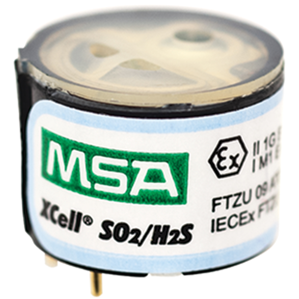 MSA Replacement ALTAIR®/XCell™ Hydrogen Sulfide , Sulfur Dioxide Sensor