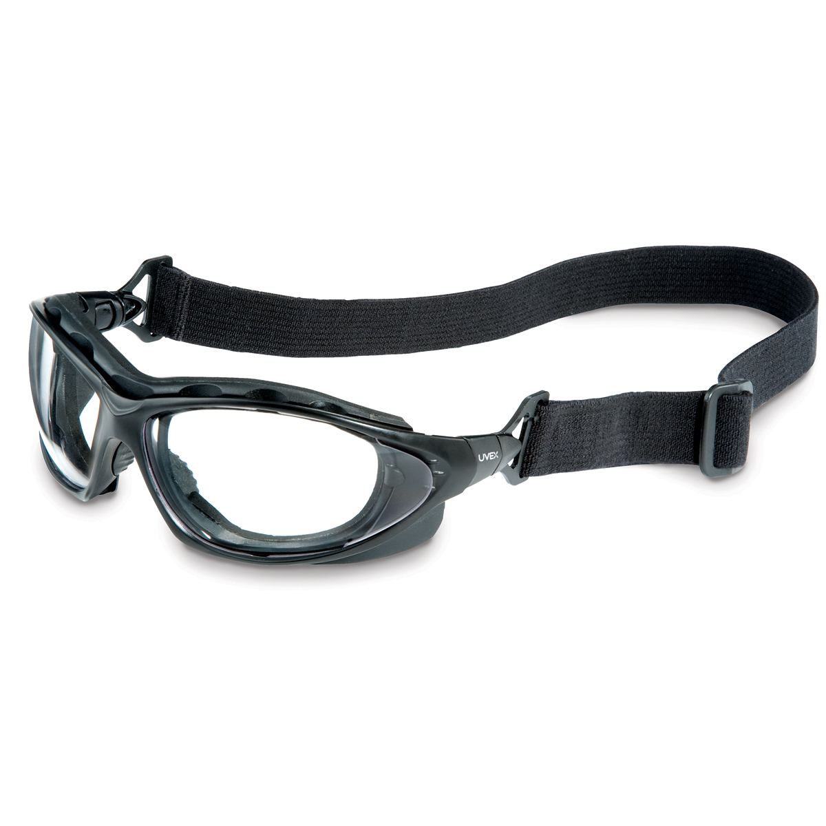 Honeywell Uvex Seismic® Black Safety Glasses With Clear Anti-Scratch/Hard Coat Lens (Availability restrictions apply.)