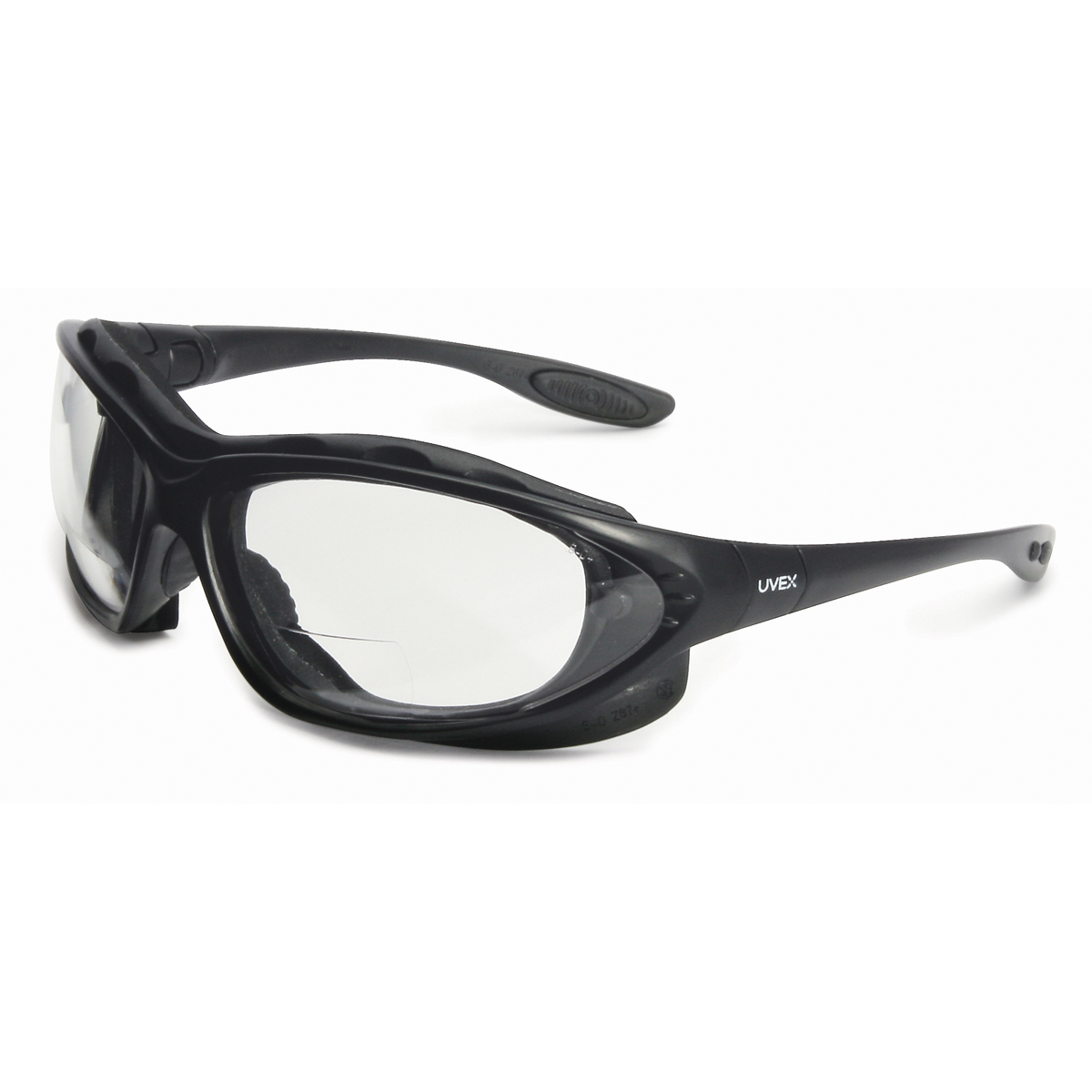 Honeywell Uvex Seismic® 1.5 Diopter Black Safety Glasses With Clear Anti-Fog Lens (Availability restrictions apply.)