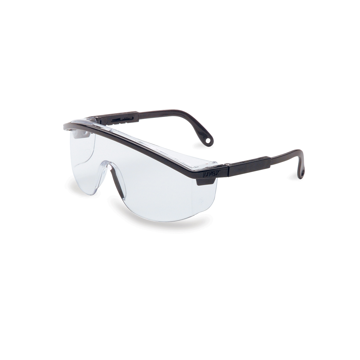 Honeywell Uvex Astrospec 3000® Black Safety Glasses With Clear Anti-Scratch/Hard Coat Lens (Availability restrictions apply.)