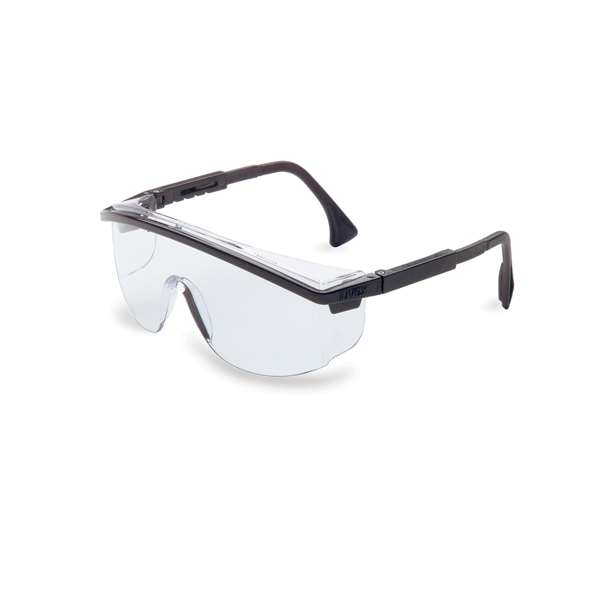 Honeywell Uvex Astrospec 3000® Black Safety Glasses With Clear Anti-Scratch/Hard Coat Lens (Availability restrictions apply.)