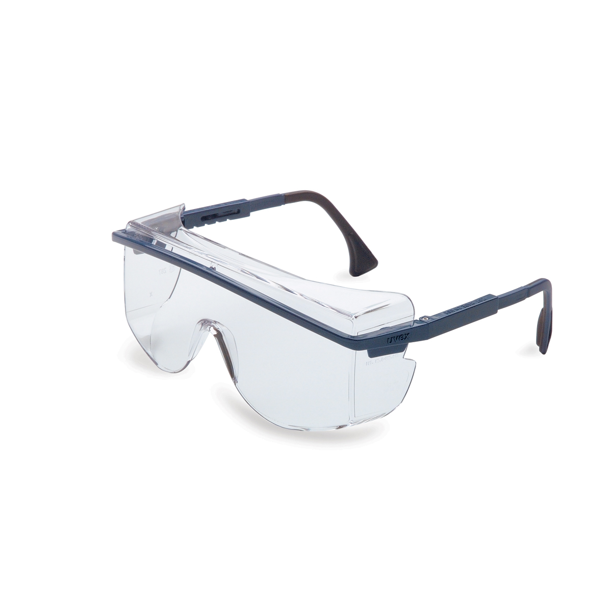 Honeywell Uvex Astrospec OTG® 3001 Blue Safety Glasses With Clear Anti-Scratch/Hard Coat Lens (Availability restrictions apply.)