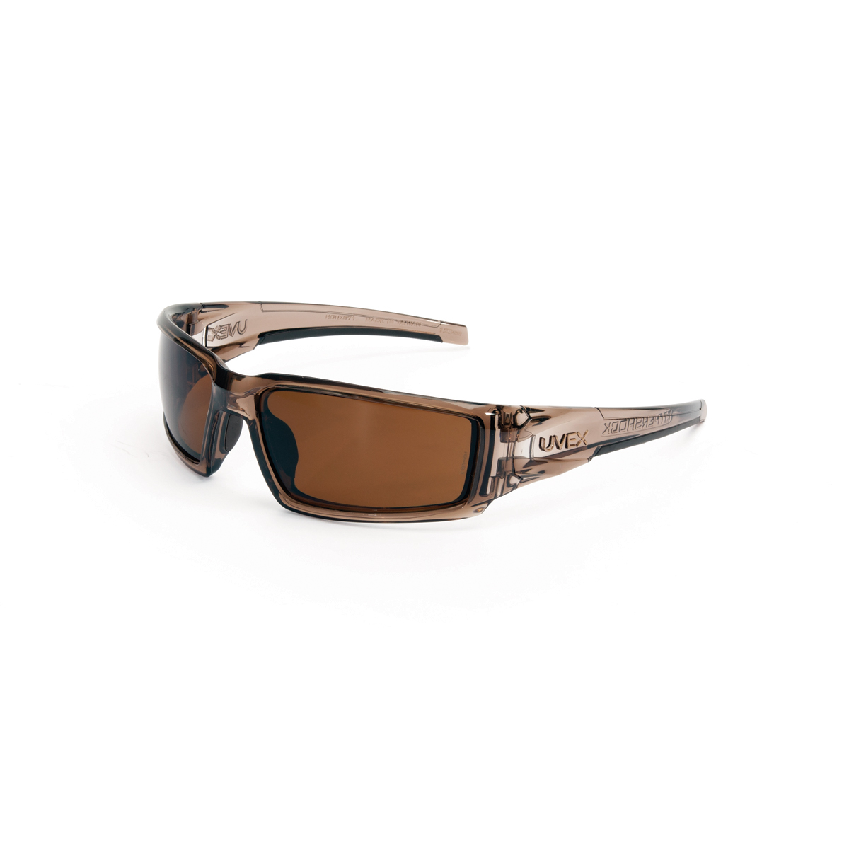 Honeywell Uvex Hypershock Brown Safety Glasses With E HONS2969 for sale online at autumn supply