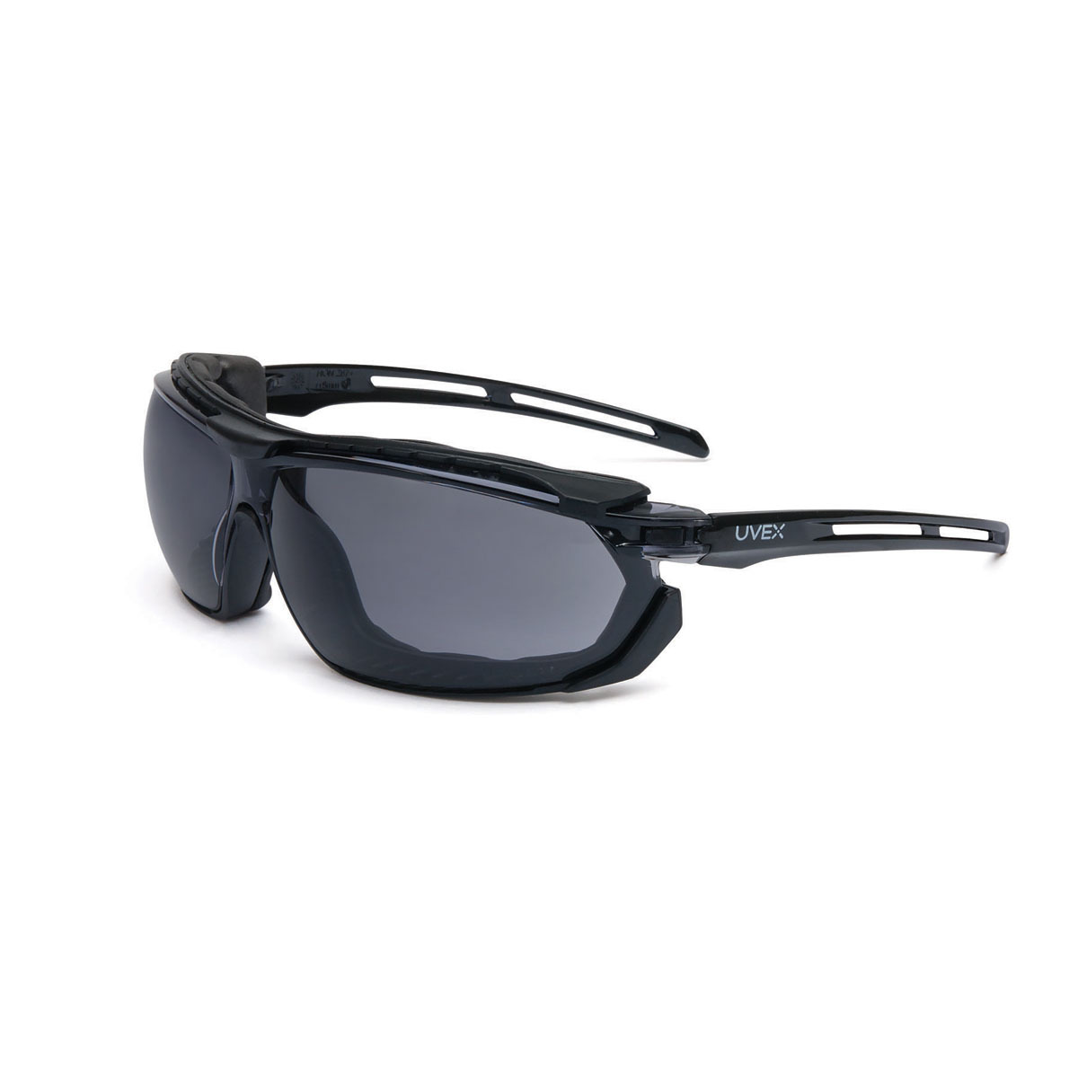 Honeywell Uvex Tirade Black Safety Glasses With Gray HONS4041 for sale online at autumn supply