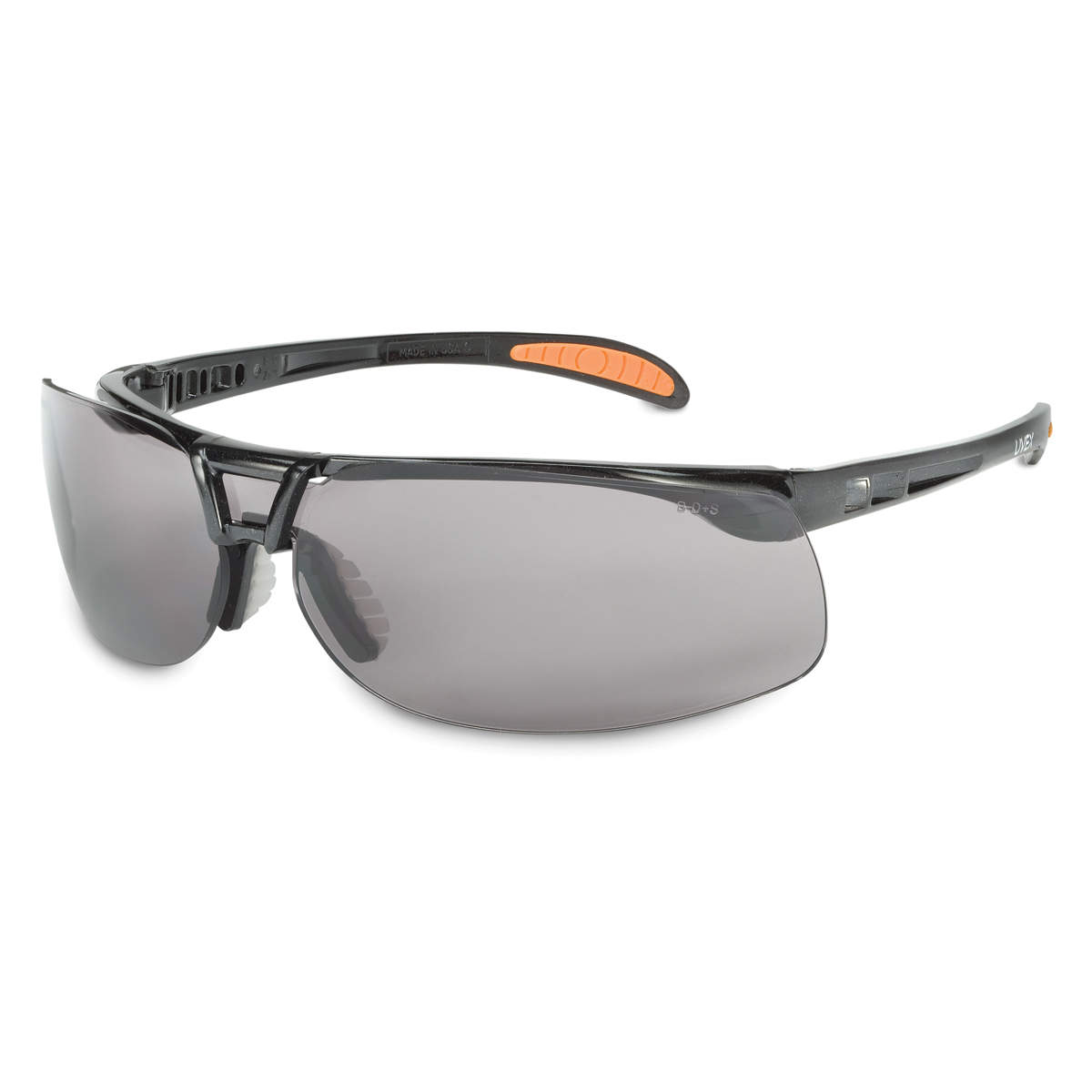 Honeywell Uvex Protege Black Safety Glasses With Gray HONS4201HS for sale online at autumn supply