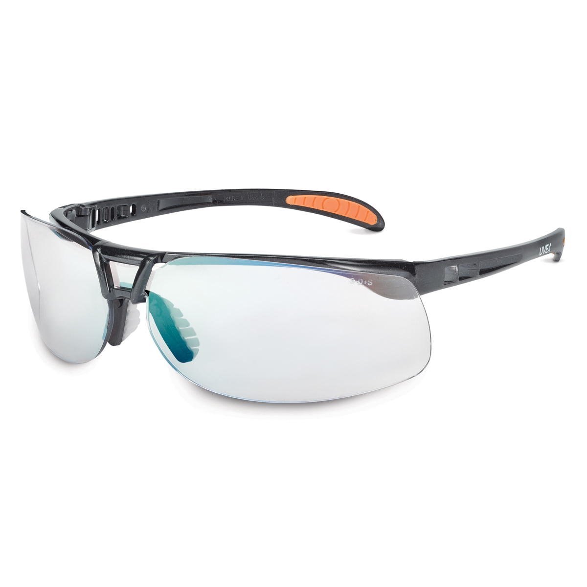 Honeywell Uvex Protege® Black Safety Glasses With SCT Reflect 50 Anti-Scratch/Hard Coat Lens (Availability restrictions apply.)