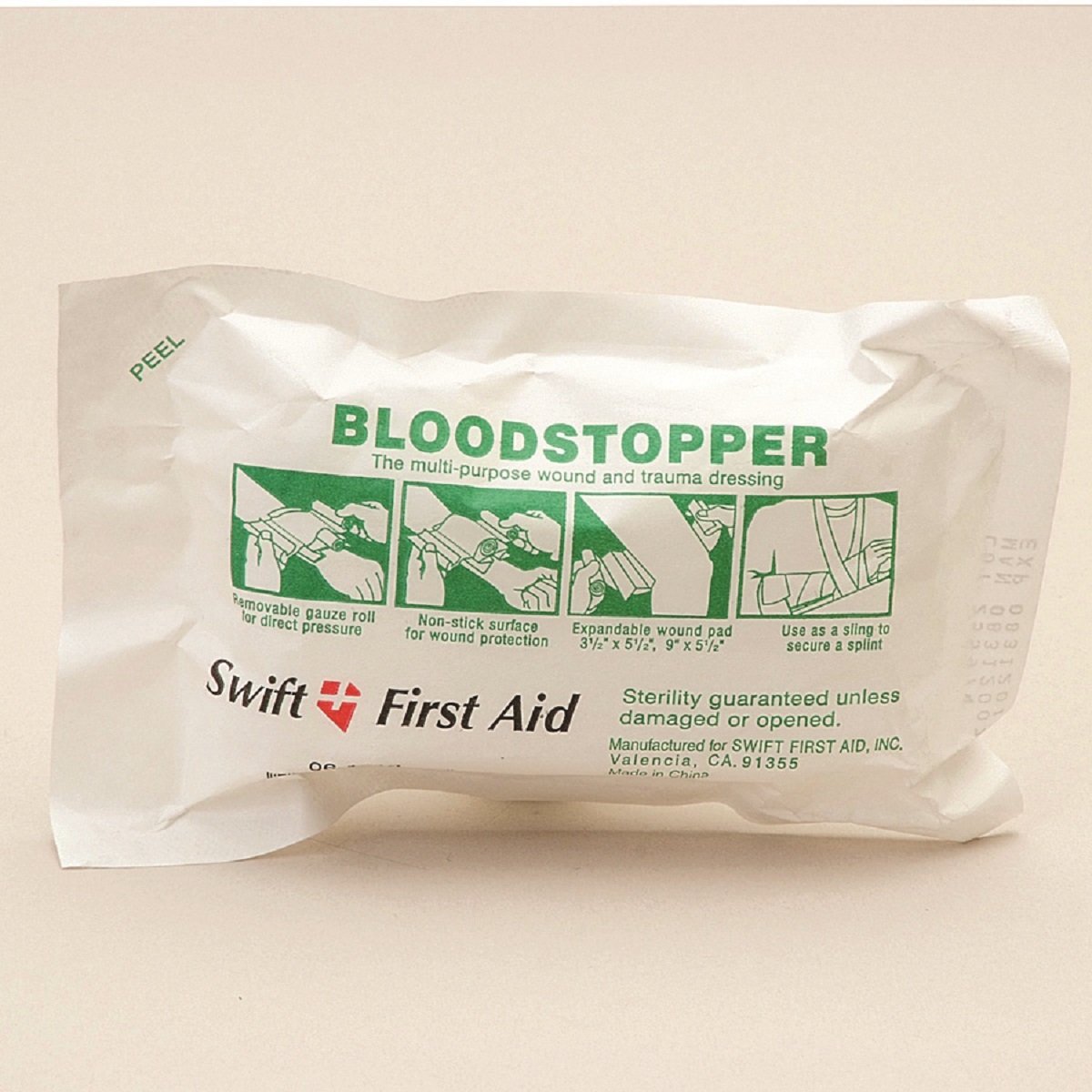 Honeywell 3 12 X 5 12 Bloodstopper Bandage 1 Per Box HON061910 for sale online at autumn supply
