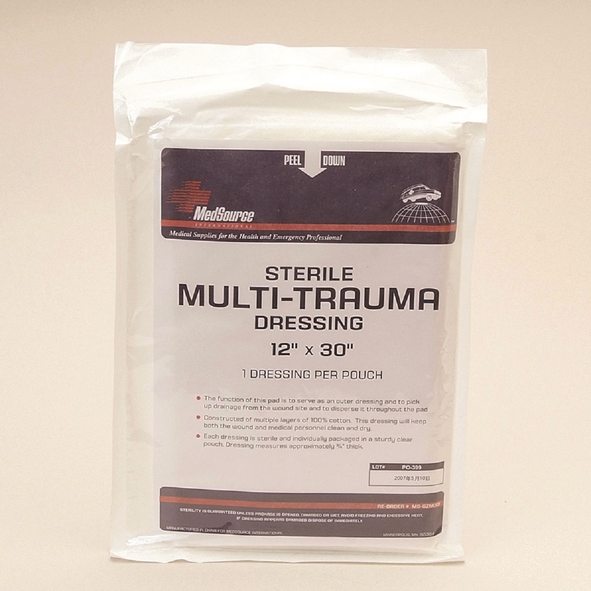 Honeywell 12 X 30 Trauma Dressing 1 Per Box HON069564 for sale online at autumn supply