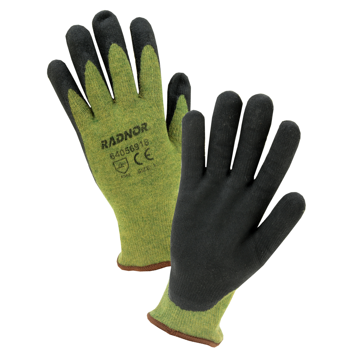 RADNOR® 2X 13 Gauge DuPont™ Kevlar®, Nitrile And Stainless Steel Cut Resistant Gloves With Foam Nitrile Coating