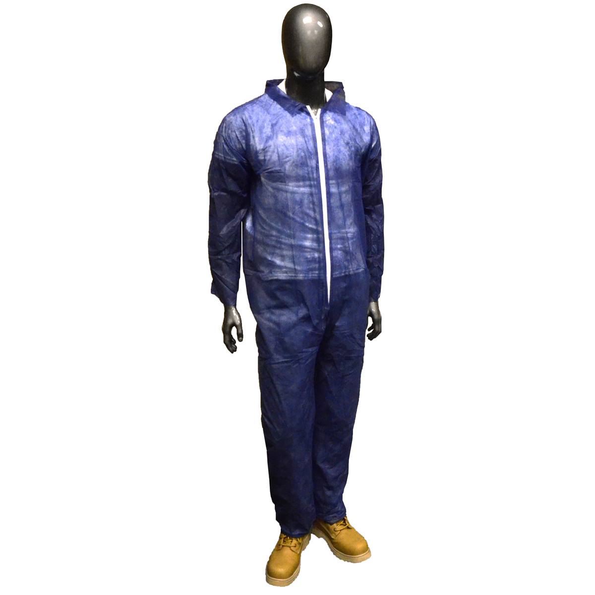 RADNOR® 3X Blue Polypropylene Disposable Coveralls (Availability restrictions apply.)