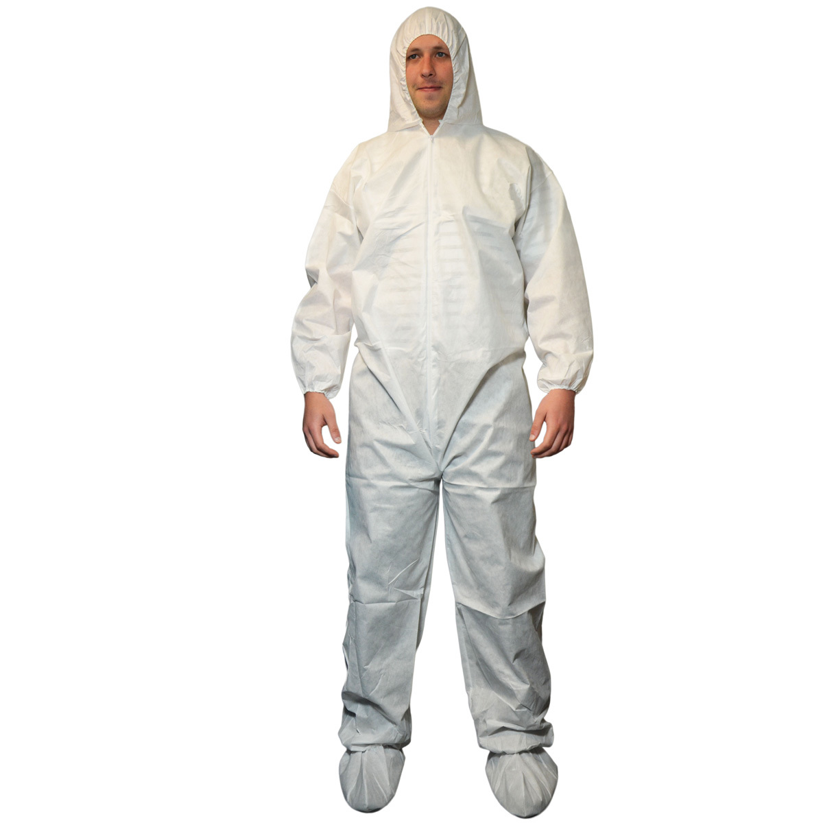 RADNOR® 3X White Polypropylene Disposable Coveralls (Availability restrictions apply.)