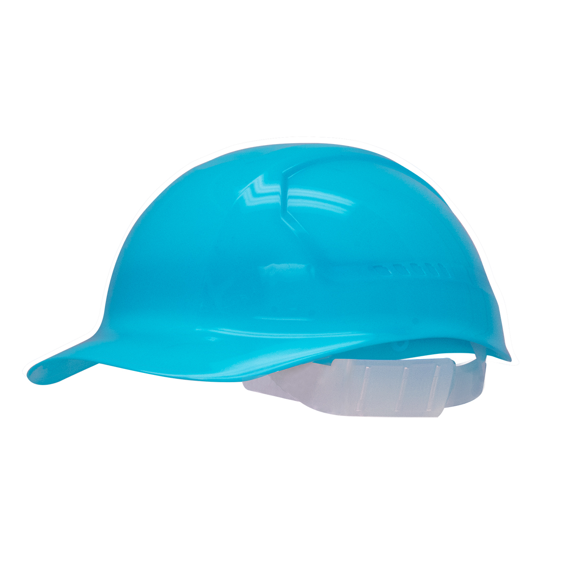 Bullard® Blue HDPE Cap Style Bump Cap With Slidelock Suspension