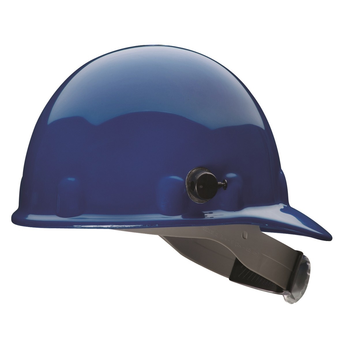 Honeywell Blue Fibre-Metal® E2 Thermoplastic Cap Style Hard Hat With Rachet/8 Point Ratchet Suspension