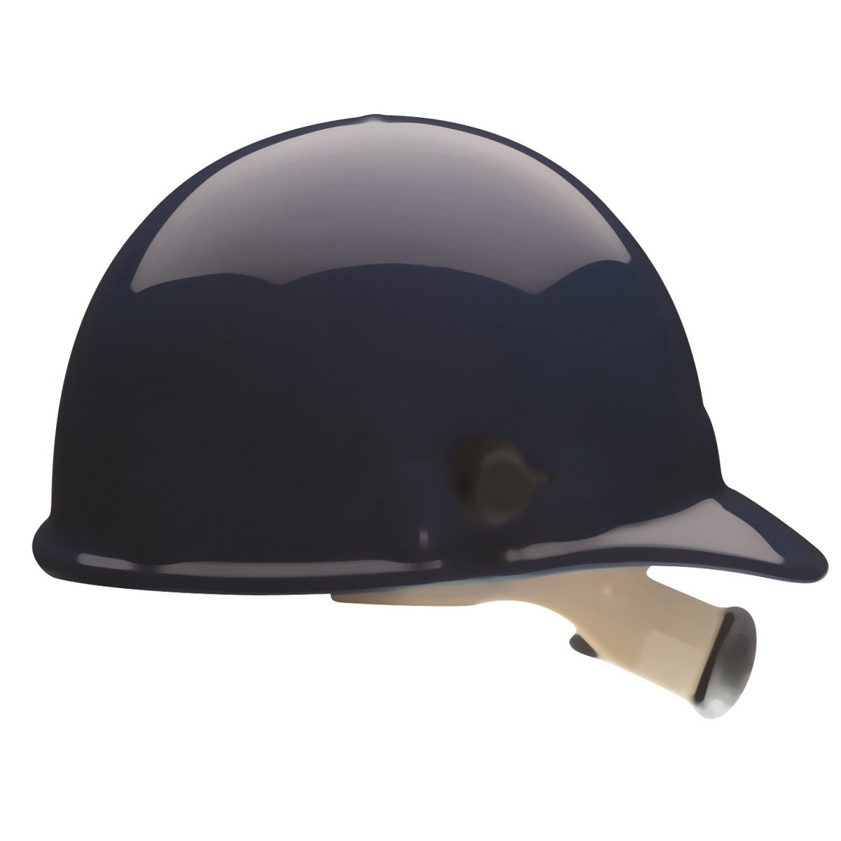 Honeywell Dark Blue Fibre-Metal® E2 Thermoplastic Cap Style Hard Hat With Rachet/8 Point Ratchet Suspension