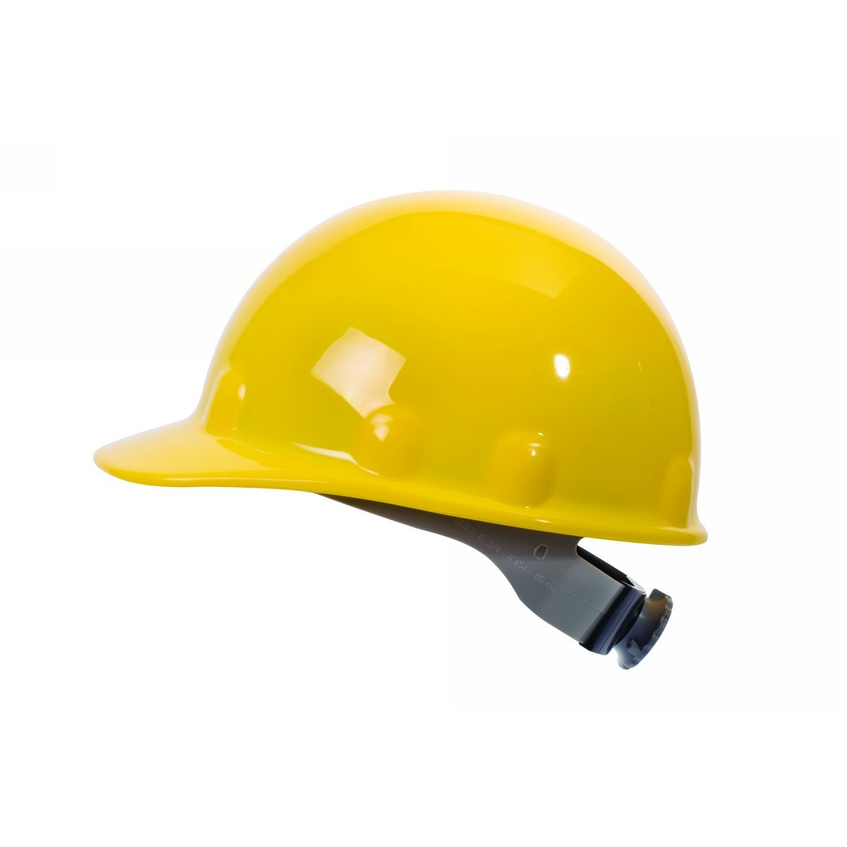 Honeywell Yellow Fibre-Metal® E2 Thermoplastic Cap Style Hard Hat With Rachet/8 Point Ratchet Suspension