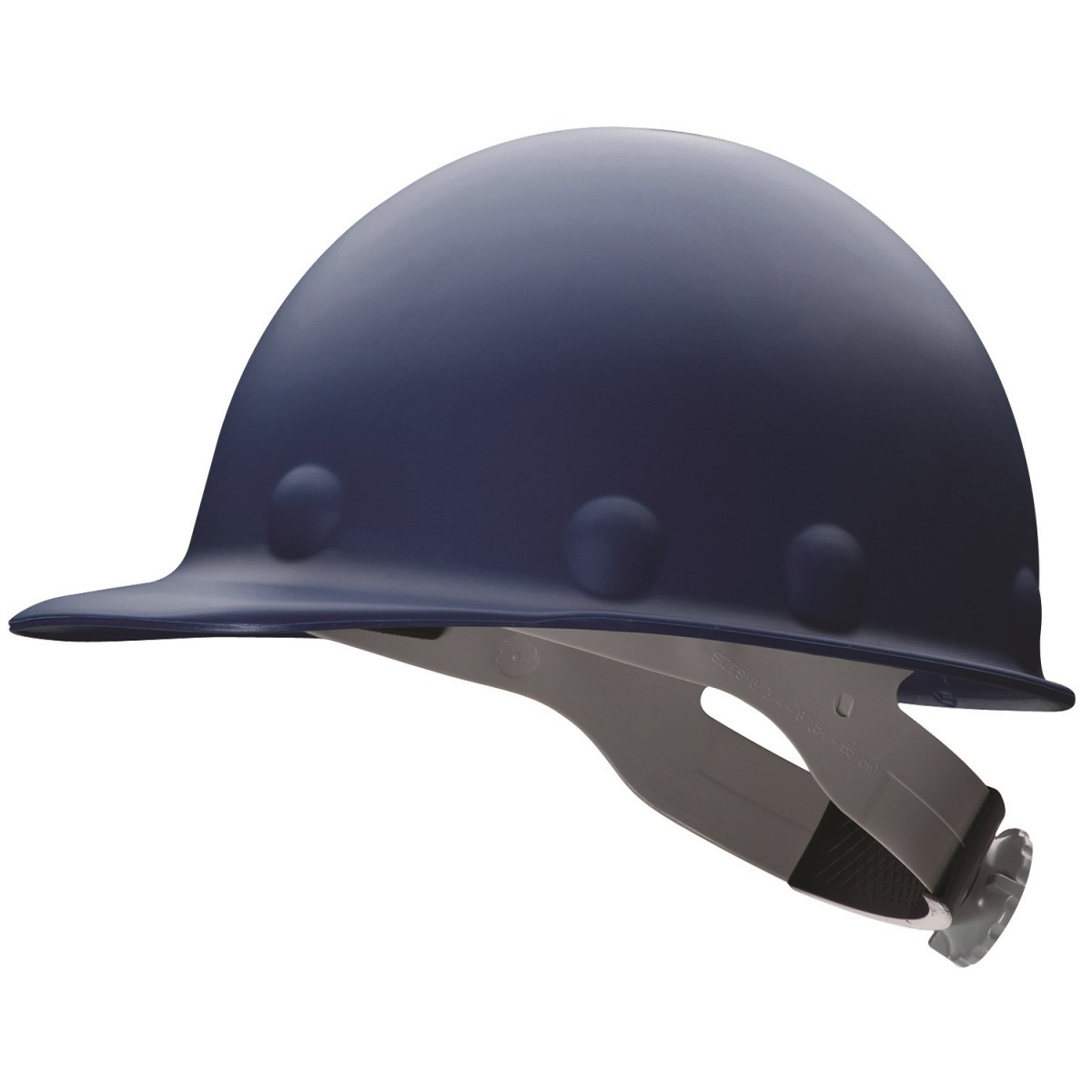Honeywell Blue Fibre-Metal® Roughneck P2 Fiberglass Cap Style Hard Hat With SuperEight® Rachet/8 Point Ratchet Suspension