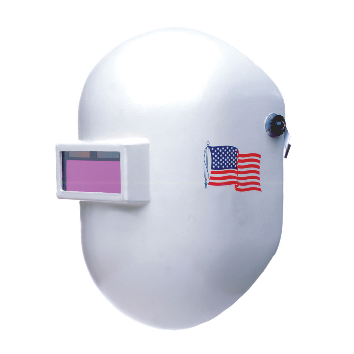 Honeywell Fibre-Metal® Pipeliner™ White Fiberglass Fixed Front Welding Helmet With 2