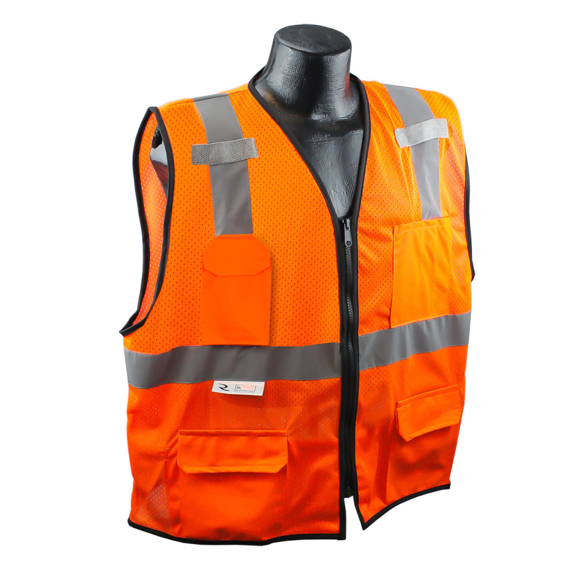 Radians, Inc. Small - Medium Hi-Viz Orange RadWear™ Polyester Mesh Vest