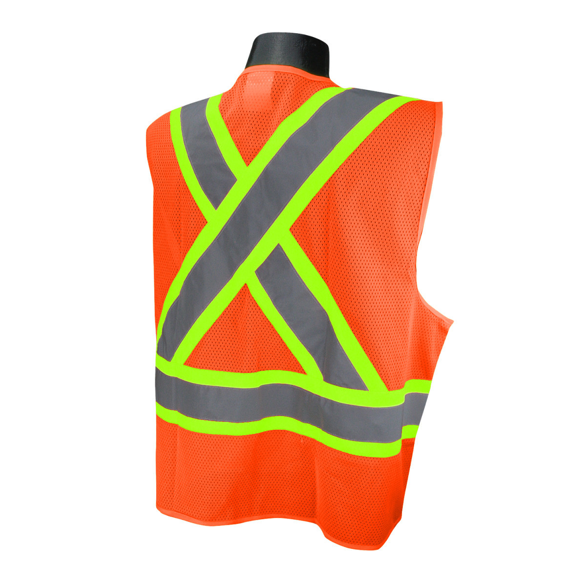 Radians, Inc. Large Hi-Viz Orange RadWear™ Polyester Mesh Vest