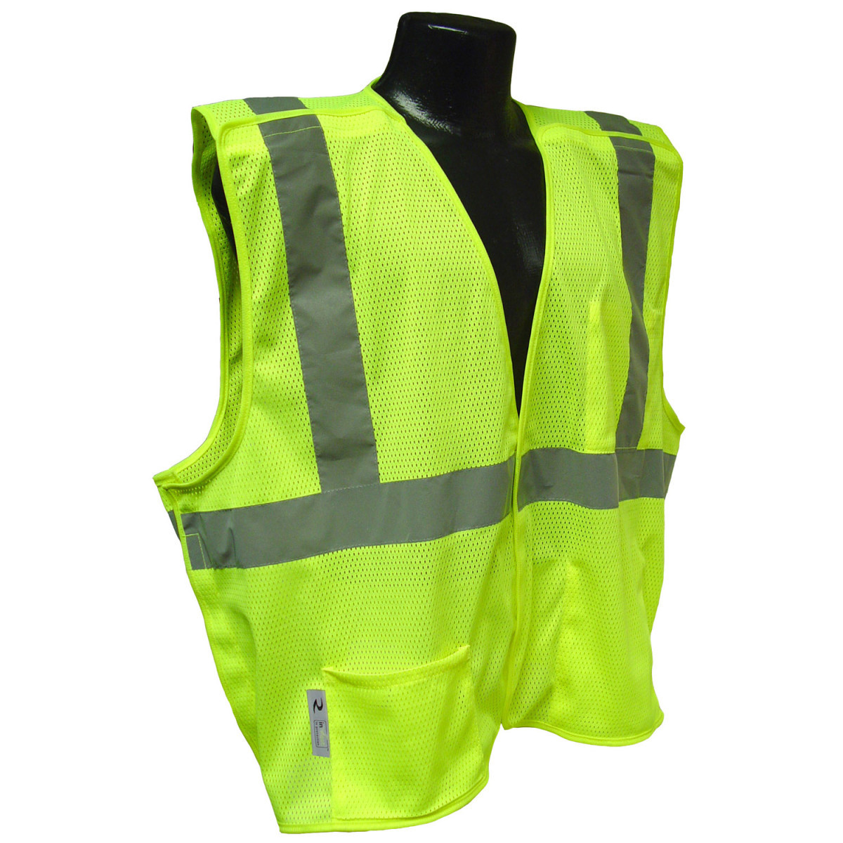 Radians, Inc. X-Large Hi-Viz Green RadWear™ 100% Polyester Mesh Vest