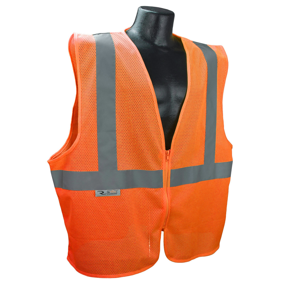 Radians Inc. HiViz Orange RadWear Polyester Mesh Vest RN2SVE1-2ZOM-L/XL for sale online at autumn supply